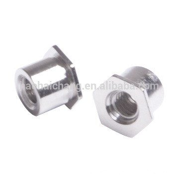 Custom made high precision stainless steel rivet nut